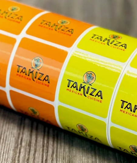 Rounded Corner Stickers